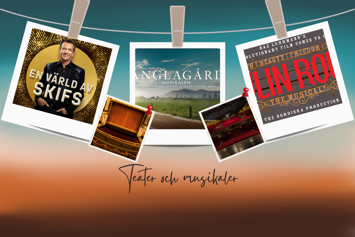 Ett collage p frestllningar och teatrar